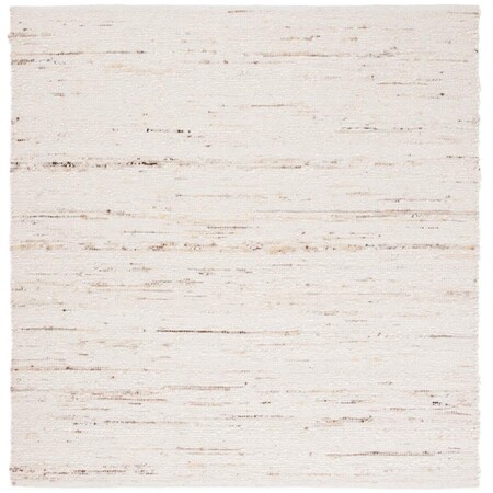 Safavieh 6 x 6 ft. Natura Square Hand Woven Rug Ivory & Light Grey NAT330A-6SQ